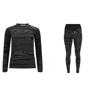 Термобілизна жіноча Aclima WarmWool 200 Black Motion