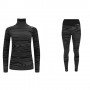 Термобілизна жіноча Aclima WarmWool 200 Roll Black Motion