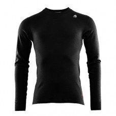 Термокофта чоловіча Aclima WarmWool 200 Crew Neck Men Jet Black XL