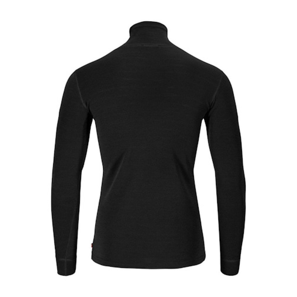 Термокофта чоловіча Aclima WarmWool 200 Roll Neck M's Jet Black