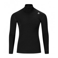 Термокофта чоловіча Aclima WarmWool 200 Roll Neck M's Jet Black
