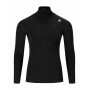 Термокофта чоловіча Aclima WarmWool 200 Roll Neck M's Jet Black