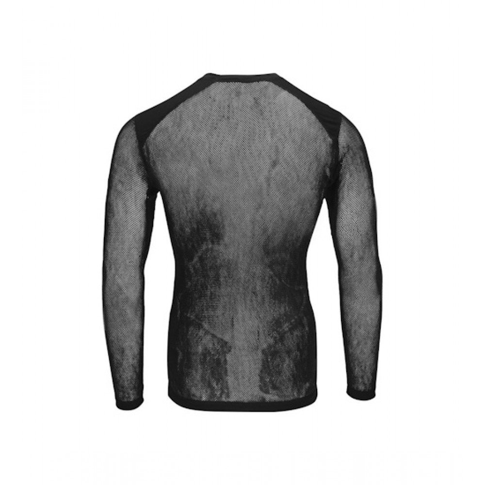 Термокофта чоловіча Aclima WoolNet Light Crewneck M's Jet Black