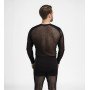 Термокофта чоловіча Aclima WoolNet Light Crewneck M's Jet Black
