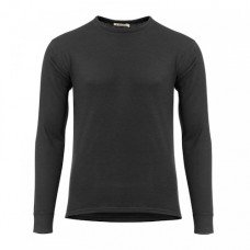 Термокофта чоловіча Aclima WoolTerry 220 Crew Neck Jet Black