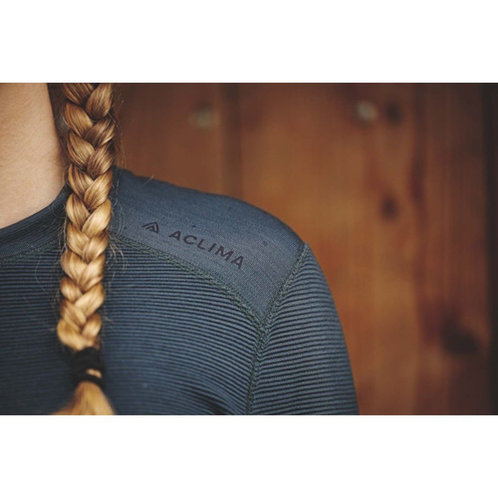 Термокофта жіноча Aclima StreamWool 400 Crew Neck Green Gables