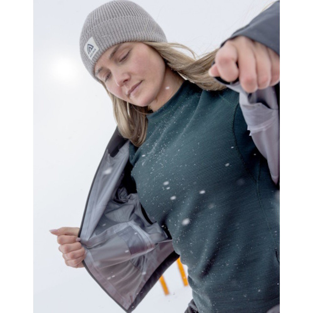 Термокофта жіноча Aclima StreamWool 400 Crew Neck Green Gables