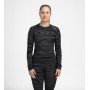 Термокофта жіноча Aclima WarmWool 200 Crew Neck W's Black Motion