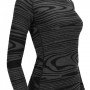 Термокофта жіноча Aclima WarmWool 200 Crew Neck W's Black Motion