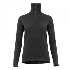 Термокофта жіноча Aclima WoolTerry 220 Polo Jet Black