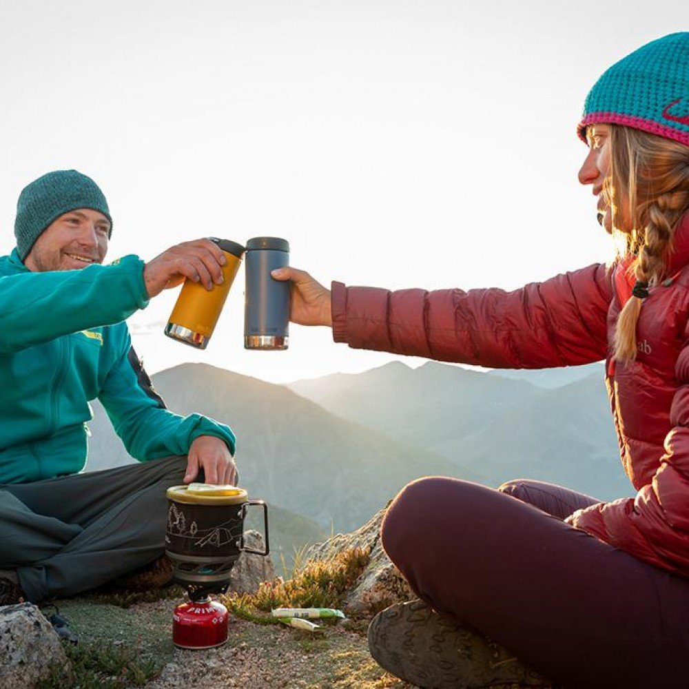 Термокухоль Klean Kanteen TKWide Cafe Cap 355 мл Marigold