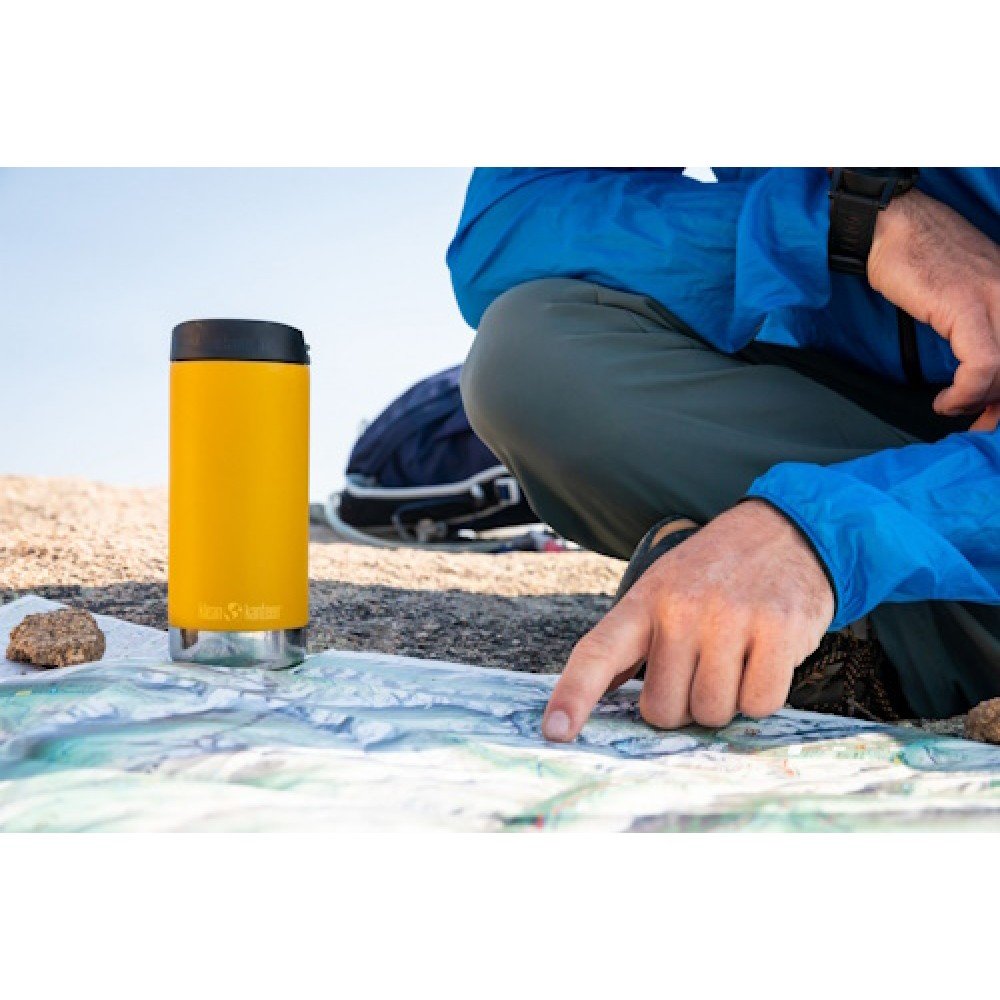 Термокухоль Klean Kanteen TKWide Cafe Cap 355 мл Marigold