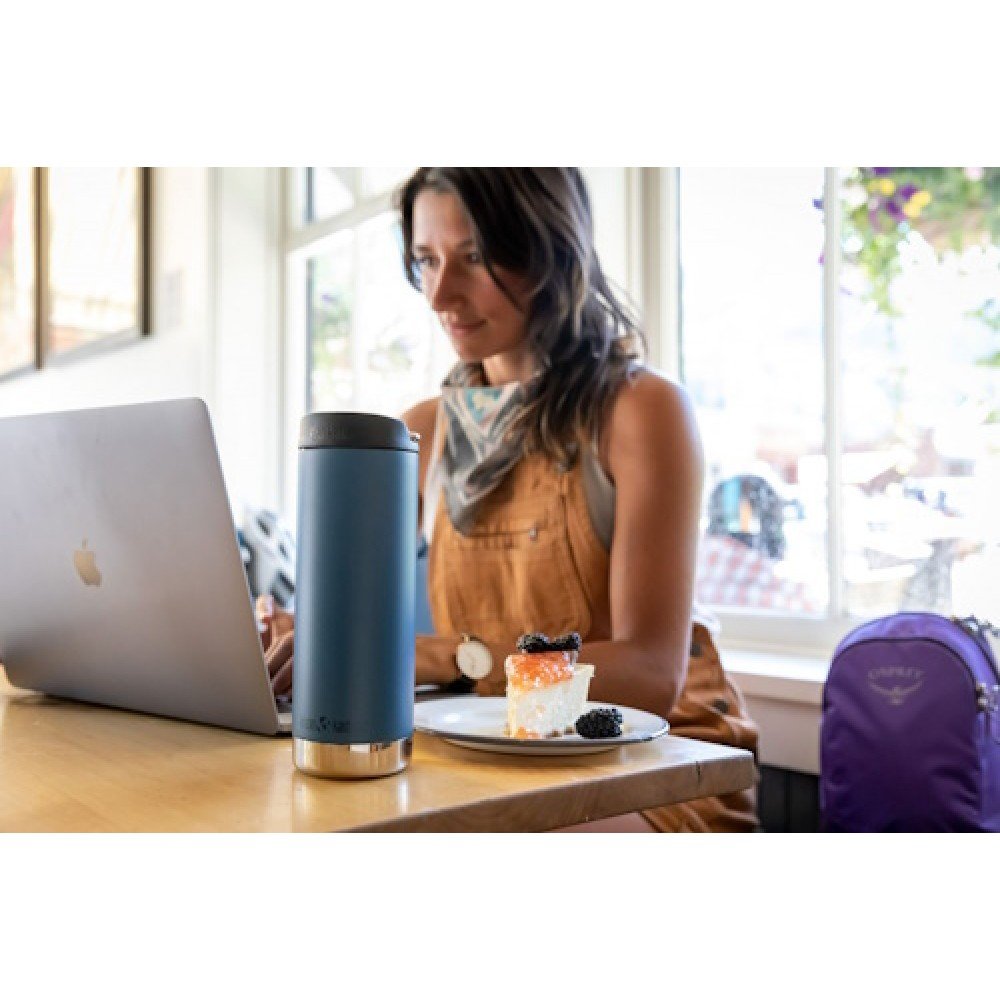 Термокухоль Klean Kanteen TKWide Cafe Cap 473 мл Real Teal