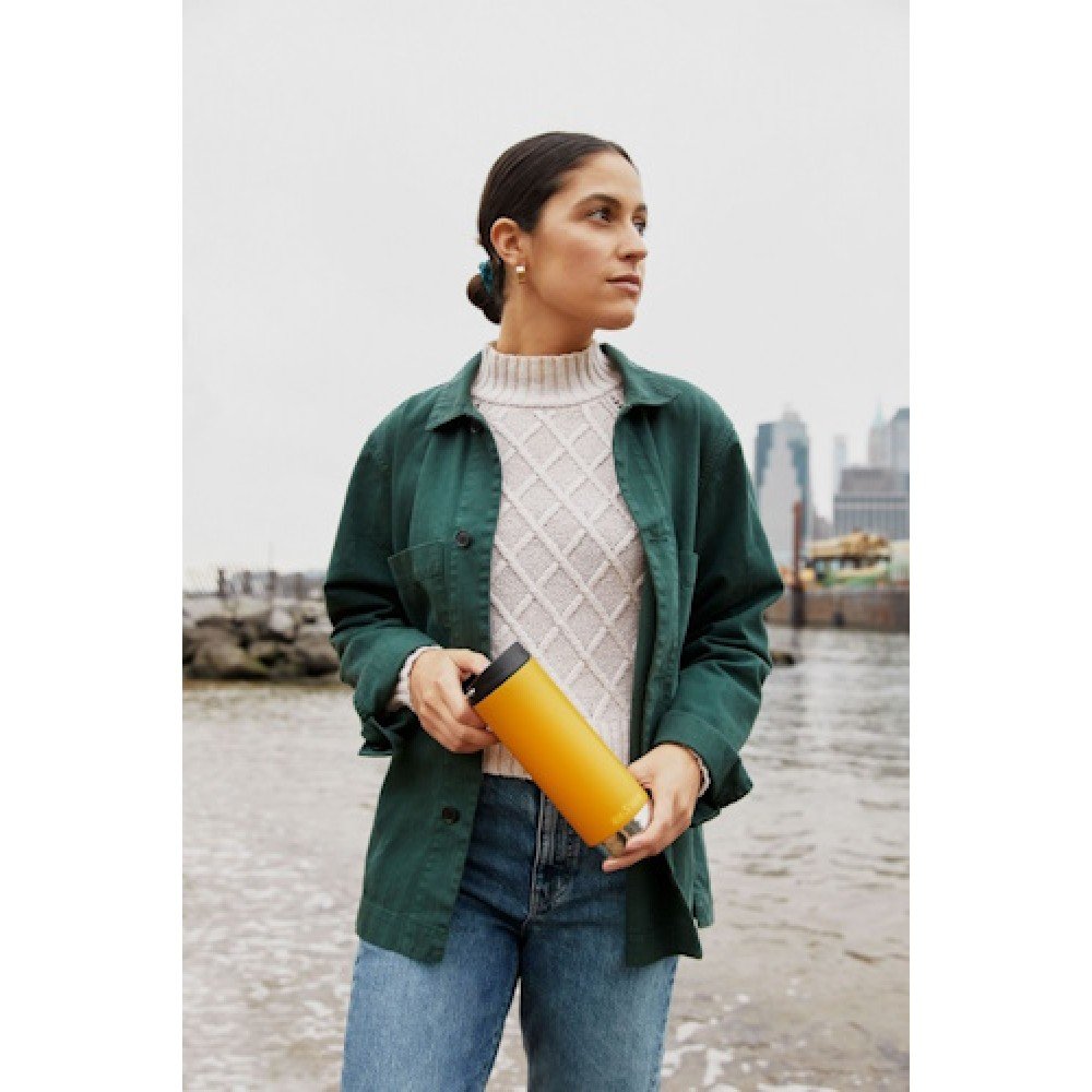 Термокухоль Klean Kanteen TKWide Cafe Cap 473 мл Marigold