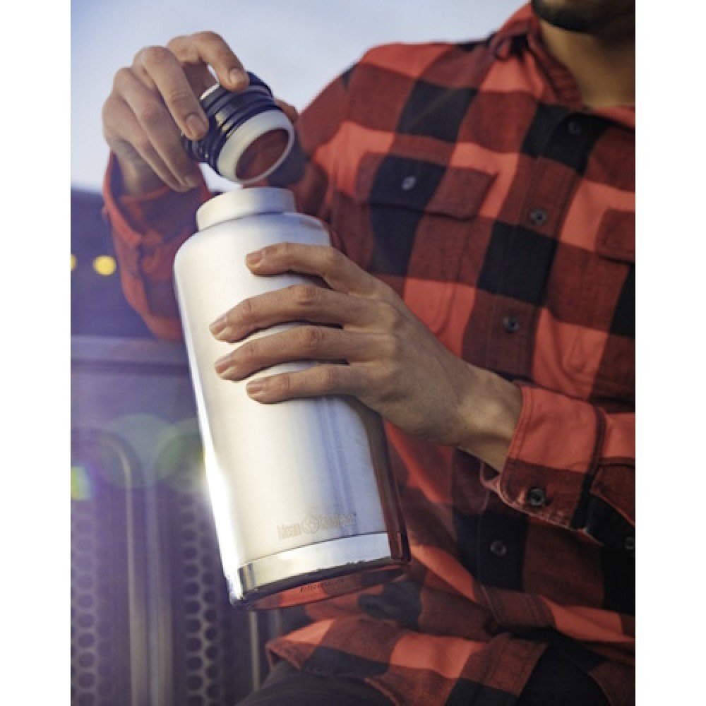 Термос Klean Kanteen Insulated TKWide Loop Cap 1.9 л Brushed Stainless