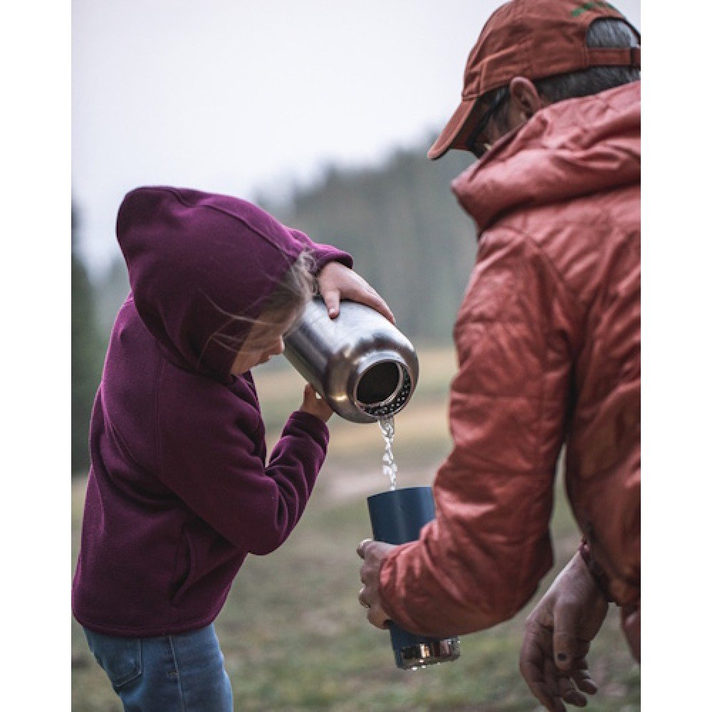 Термос Klean Kanteen Insulated TKWide Loop Cap 1.9 л Brushed Stainless