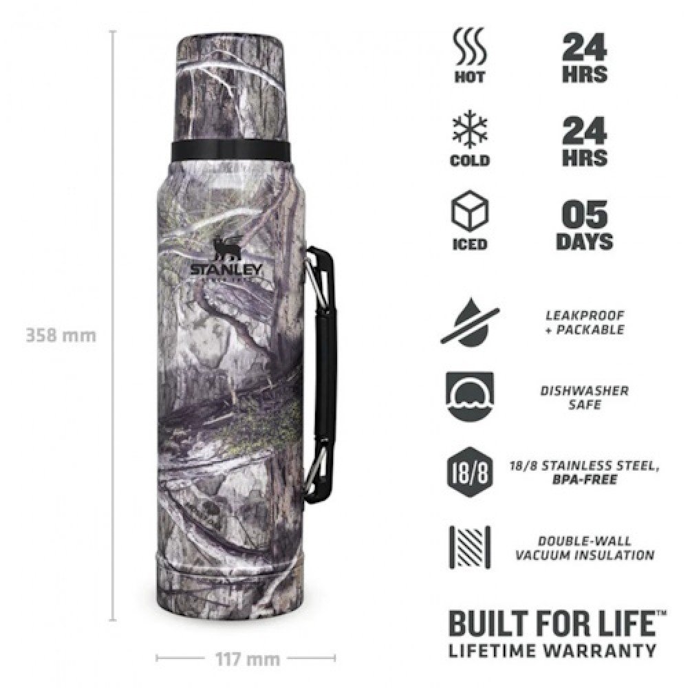 Термос Stanley Legendary Classic 1 л Country DNA Mossy Oak