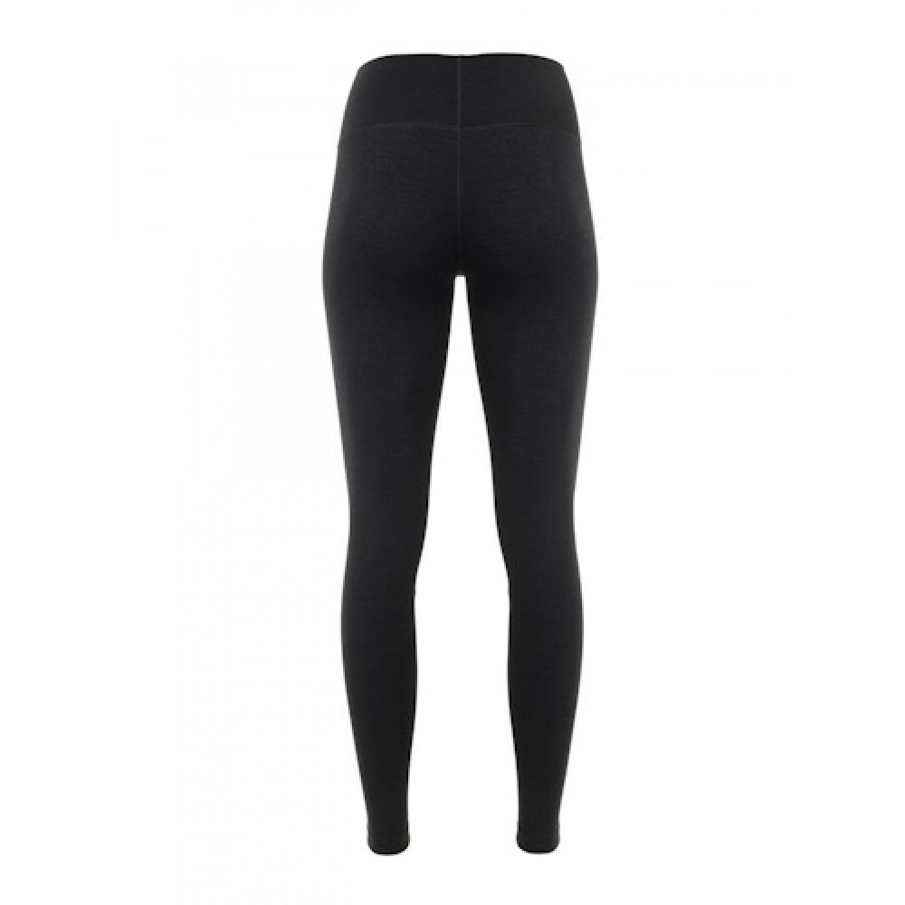 Термоштани жіночі Aclima WarmWool 200 Longs High Waist Jet Black