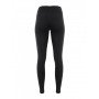 Термоштани жіночі Aclima WarmWool 200 Longs High Waist Jet Black