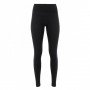 Термоштани жіночі Aclima WarmWool 200 Longs High Waist Jet Black