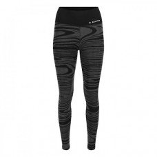 Термоштани жіночі Aclima WarmWool 200 Longs High Waist Black Motion