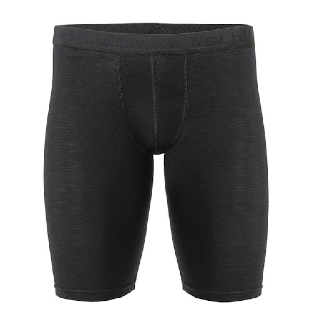 Термотруси чоловічі Aclima WarmWool Long Shorts Man Black