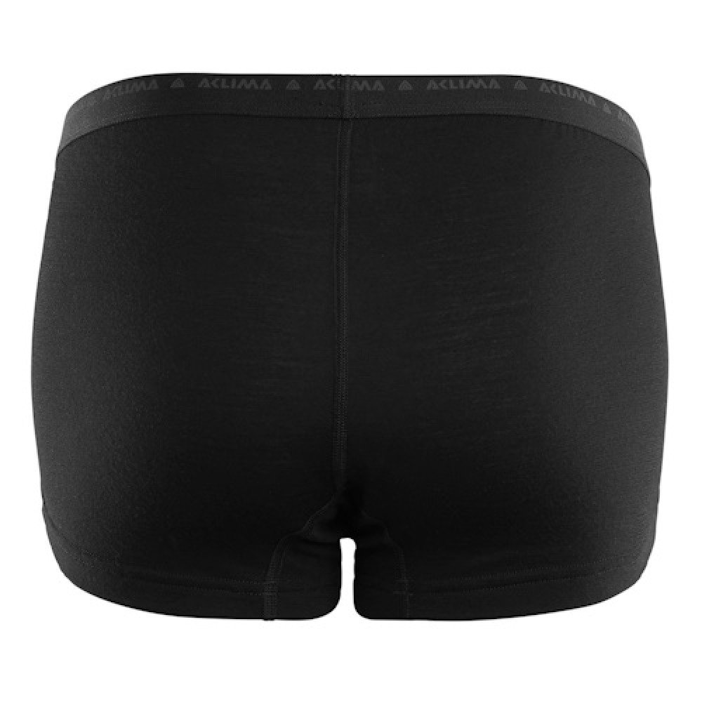 Термотруси жіночі Aclima WarmWool 200 Hipster Jet Black L