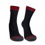 Водонепроникні шкарпетки DexShell Running Lite Socks DS20610RED червоні смужки