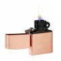 Запальничка бензинова Zippo Solid Copper with Black Plated Insert мідь