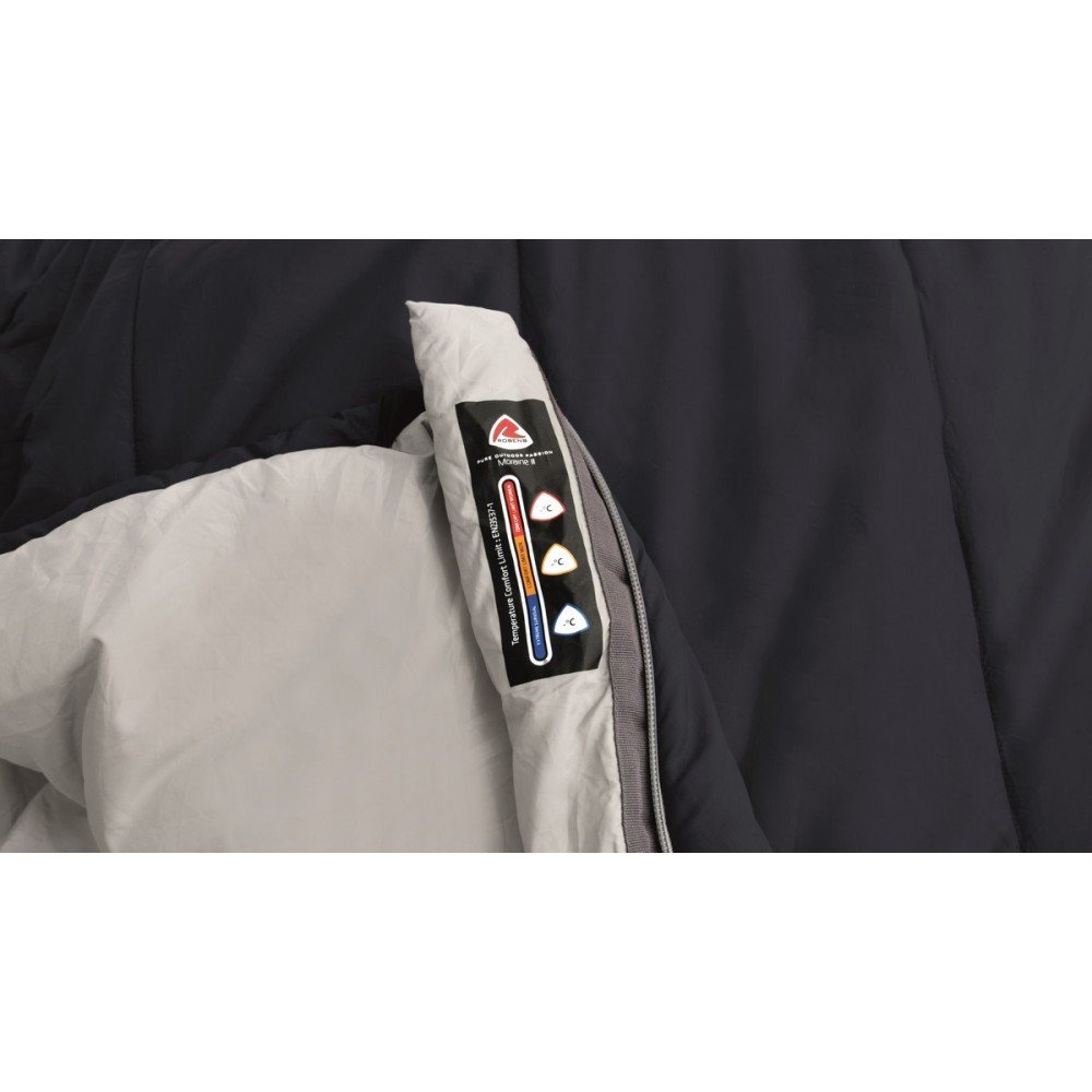 Зимовий спальний мішок Robens Sleeping bag Moraine III s22 right